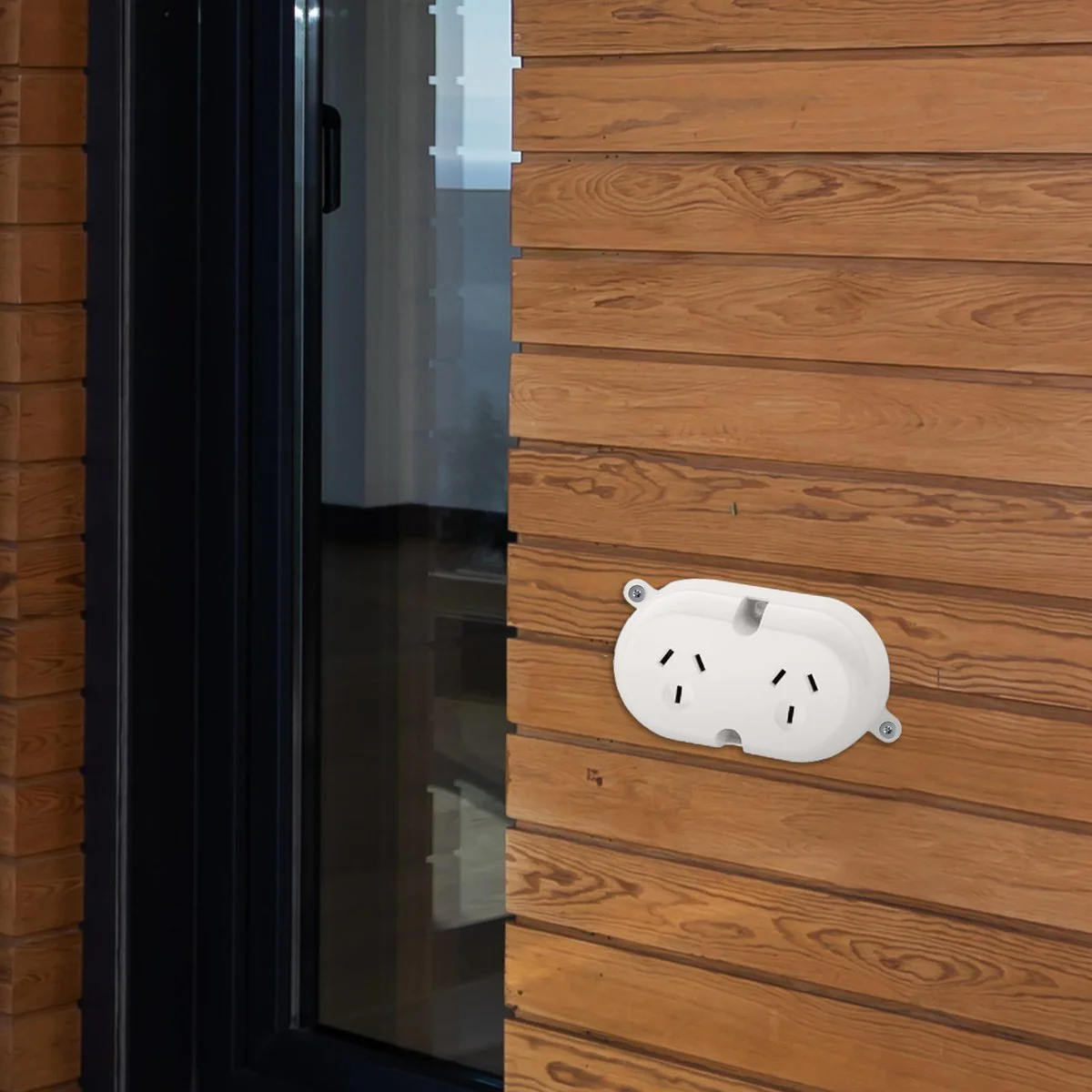 Deta Double Outlet Plug Base - 10A - Polypropylene - Easy Installation - Image 3