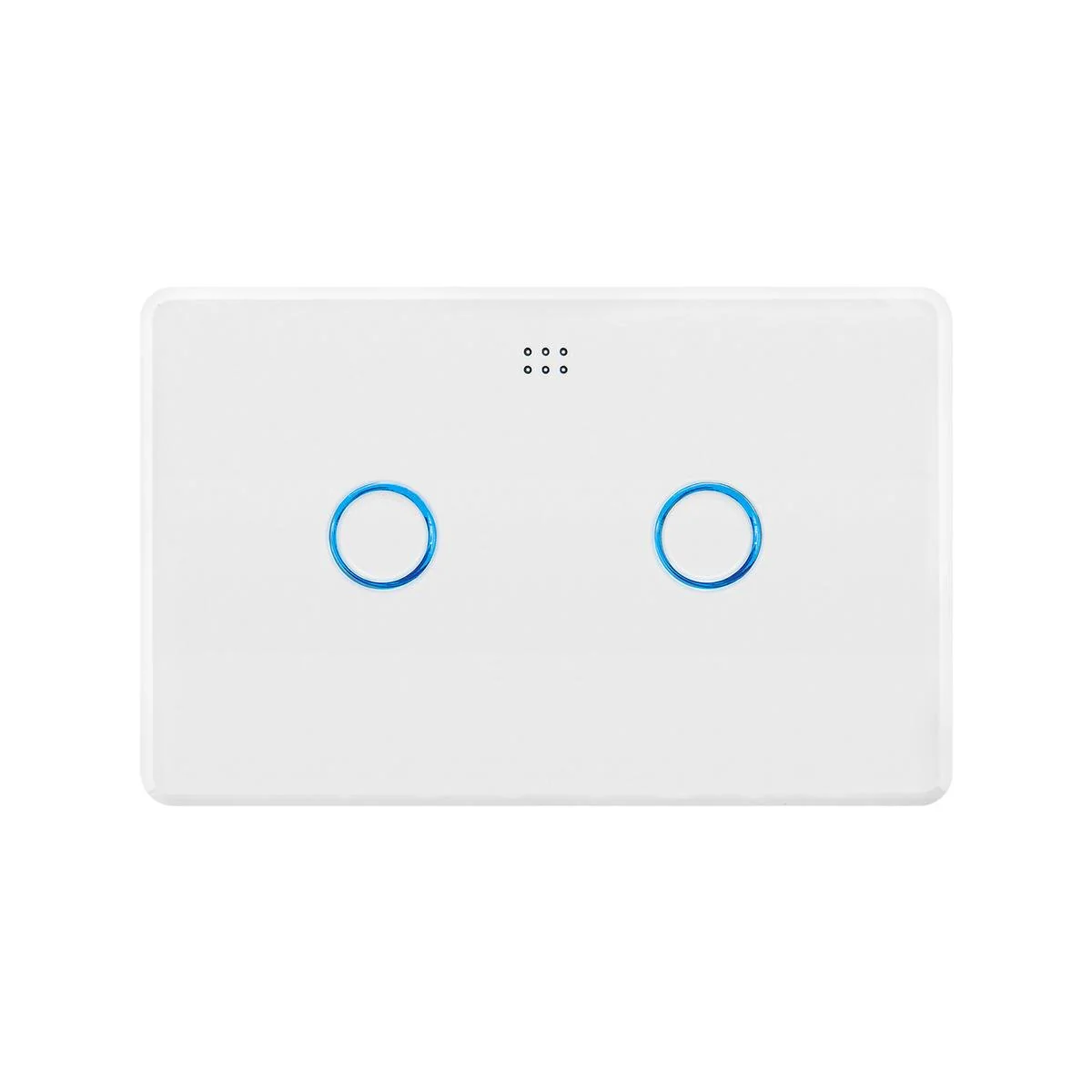 Deta Smart Light Switch - Double Gang - Polycarbonate - Touch Activated
