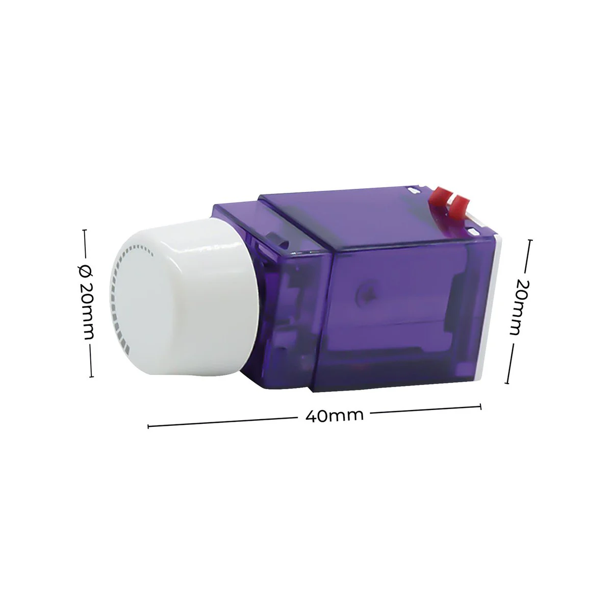 Deta Universal Dimmer Mechanism - 200W - Plastic - Indoor Use - Image 4
