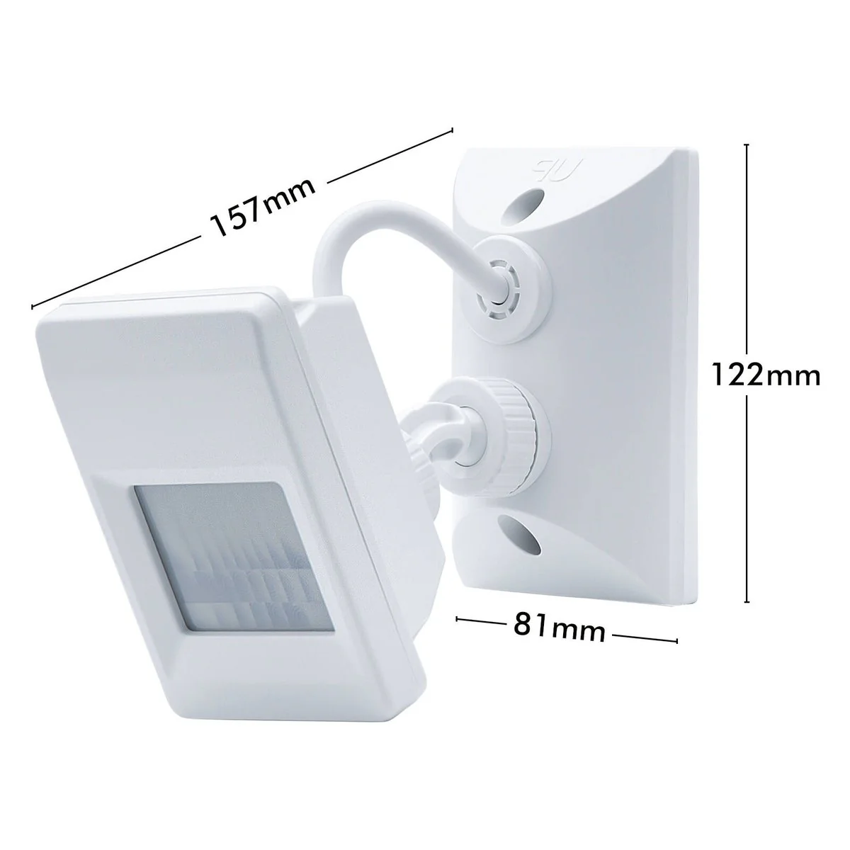 Deta White IP66 3 Wire PIR Security Sensor - 18m Range - Weather Resistant - Image 3