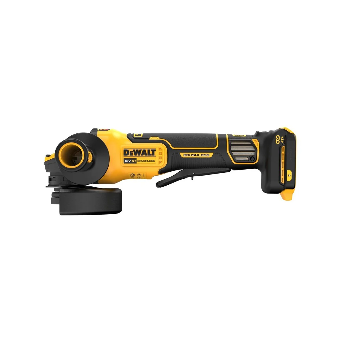 DeWALT 18V Cordless Angle Grinder 125mm - Variable Speed, E-Brake, E-Clutch - Image 2