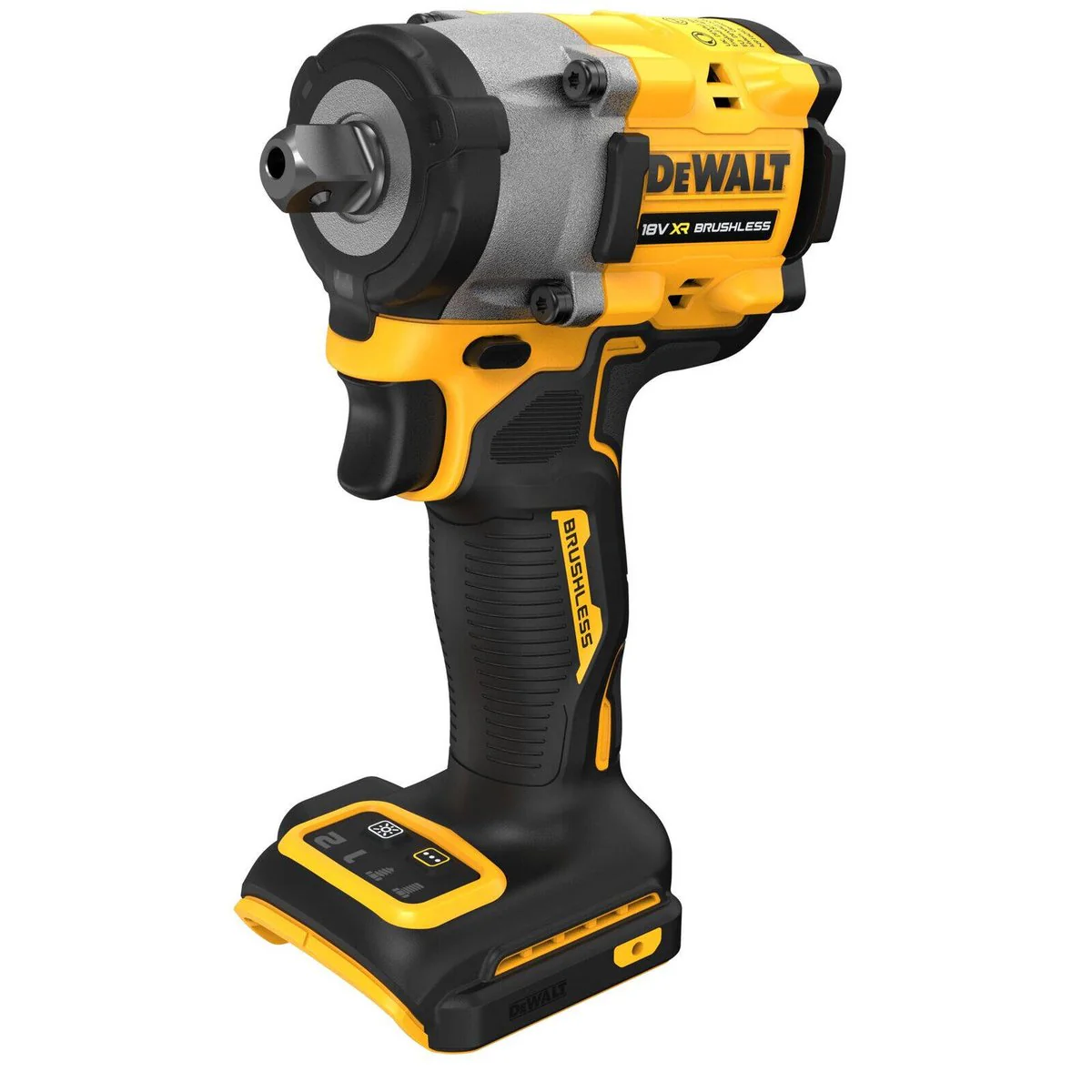 Dewalt 18V Cordless Impact Wrench Kit - 5.0Ah - 1/2" Detent - 610Nm Torque - Image 2