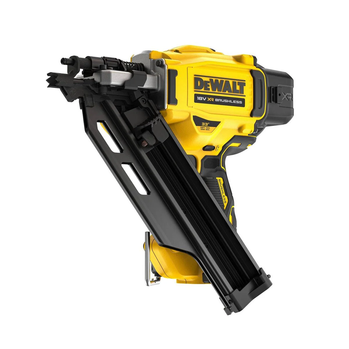 Dewalt 18V XR Nailer Kit - 2 Piece - 5.0Ah - Brushless Motor - DCZ244P1-XE - Image 2