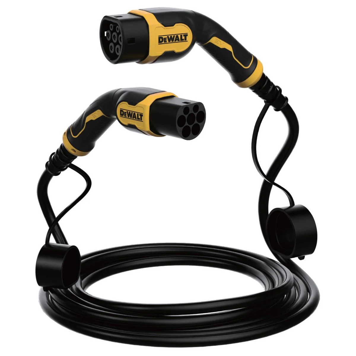 Dewalt 22kW 32A Type 2 EV Cable - Three Phase - 5m Length - Durable