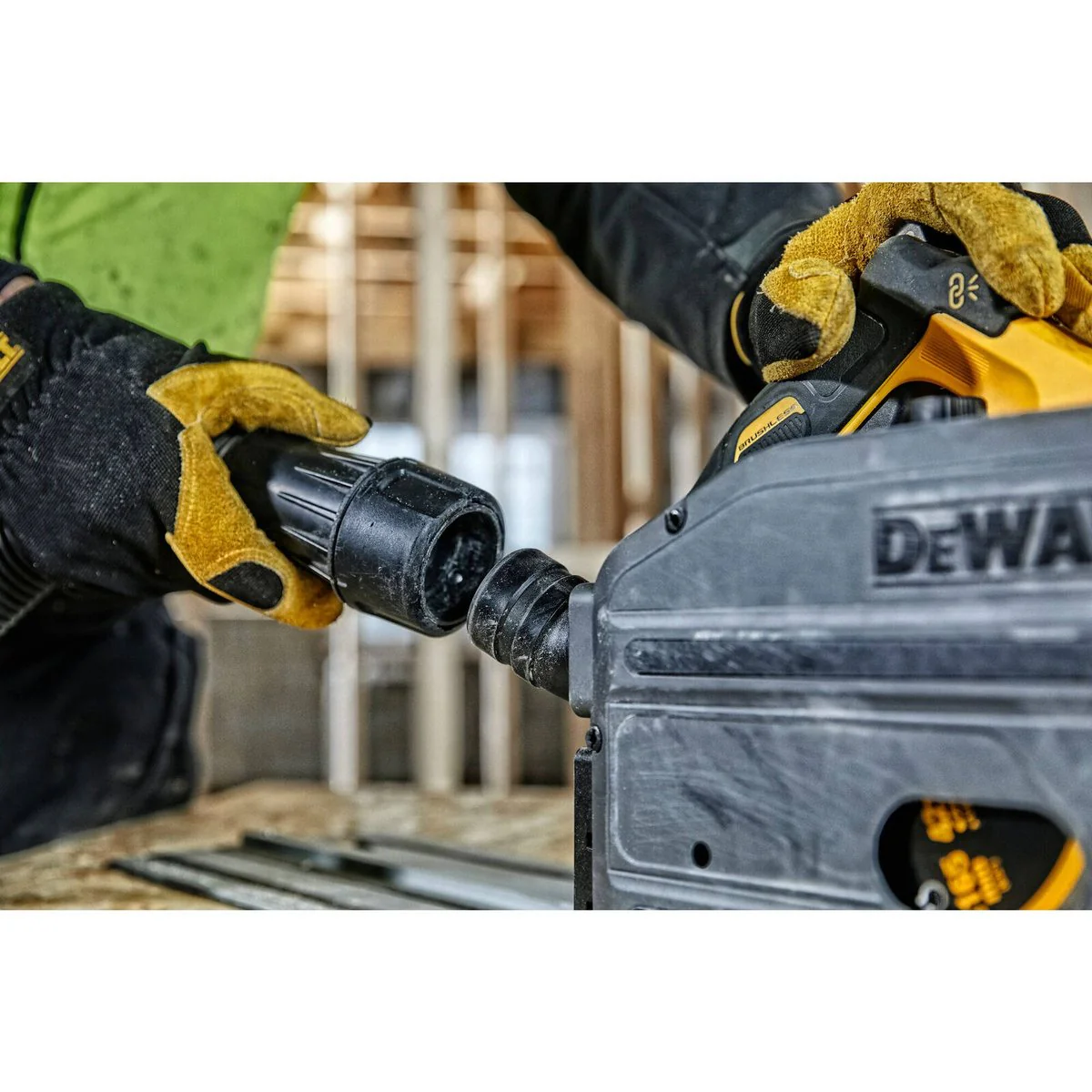 Dewalt 54V Flexvolt XR Cordless Plunge Saw 165mm - Bare Unit - Brushless Motor - Variable Speed - Image 3
