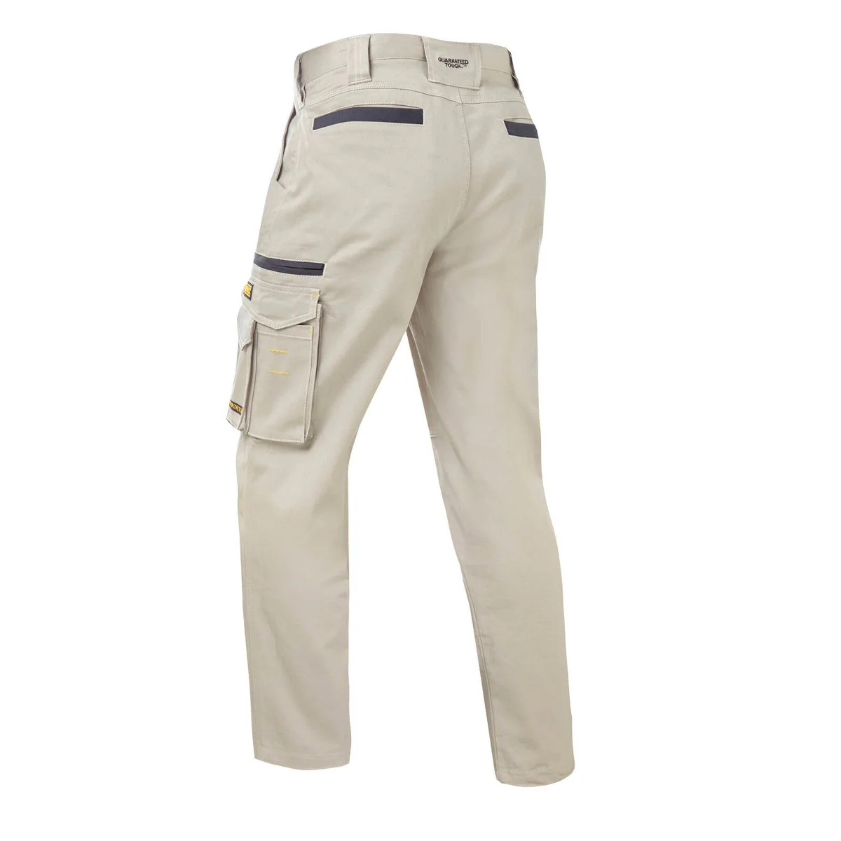 Dewalt Acoma Prostretch Trousers Size 38 - Khaki - 360° Flexibility - UPF 50+