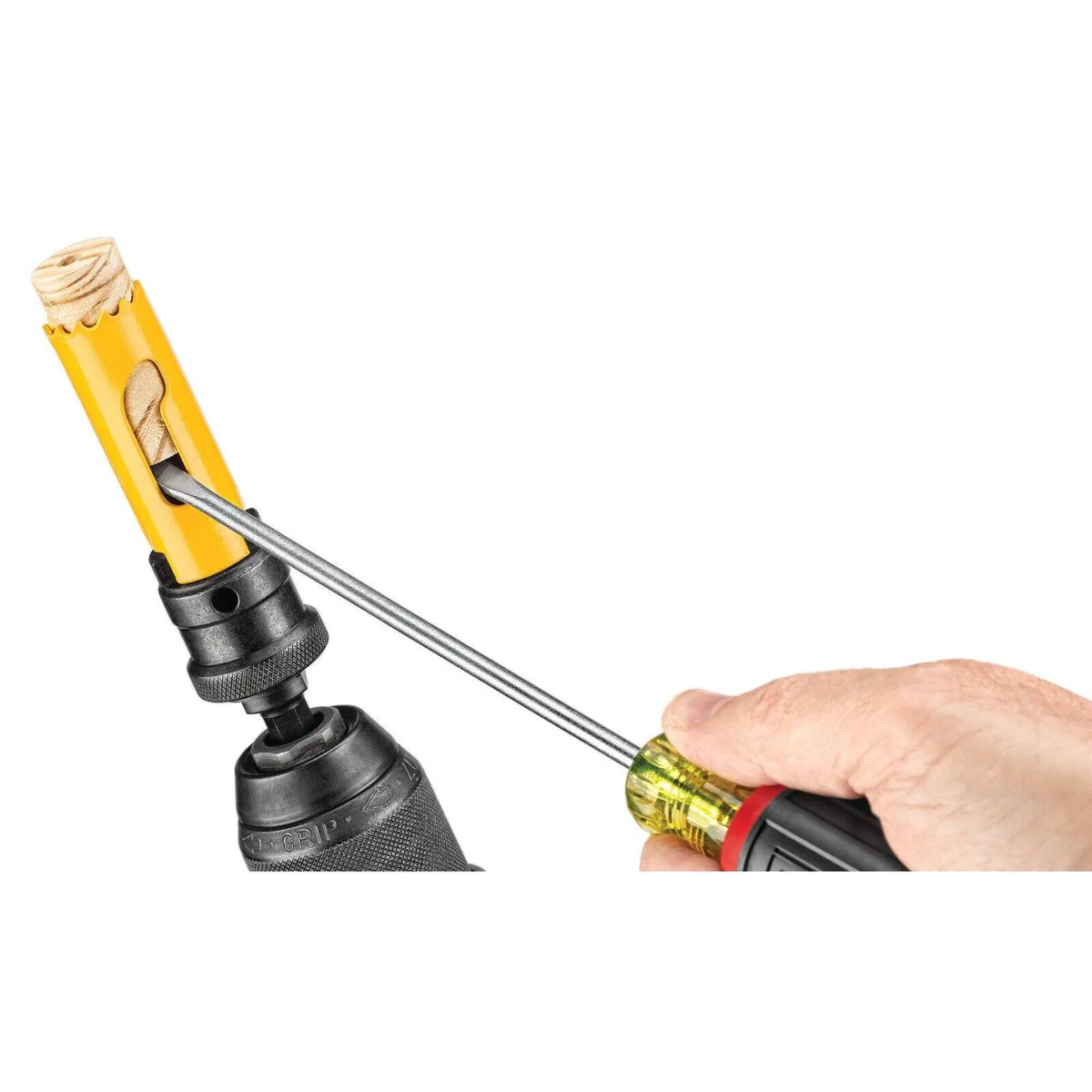 Dewalt Bi Metal Hole Saw 22mm - Durable for Wood, Metal, Plastic - Image 3