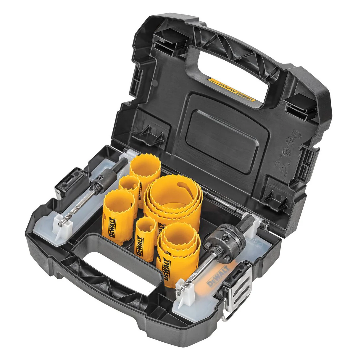 Dewalt Bi Metal Hole Saw Kit 14 Piece d180005 V - 14 Sizes - Durable