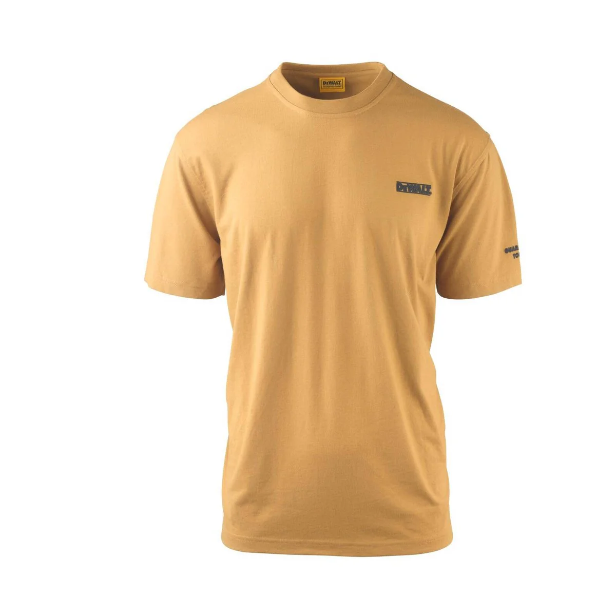 Dewalt Clay Typhoon Crew Neck Shirt XL - 65% Cotton 35% Polyester - Clay - UPF 50+