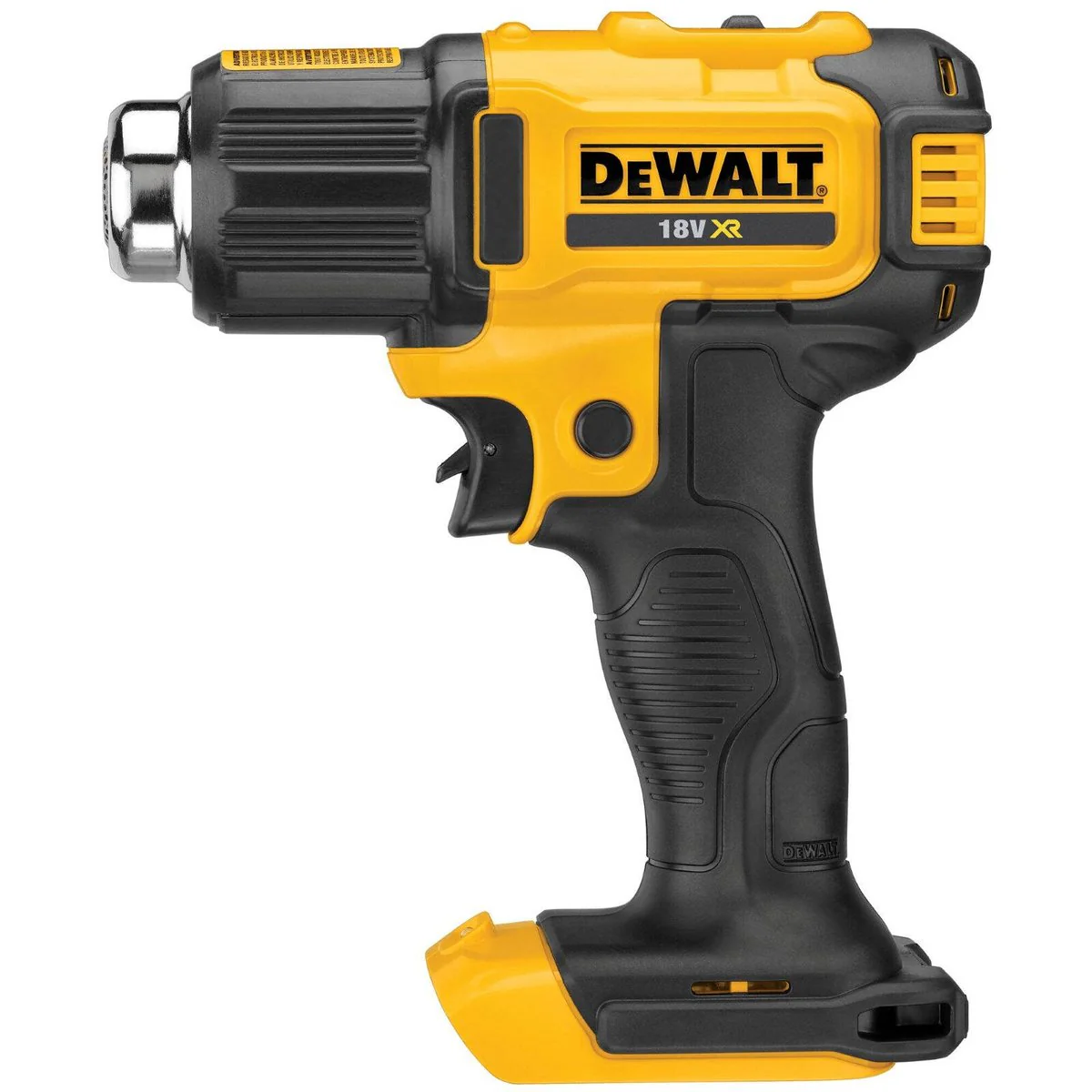 Dewalt 18V XR Li-Ion Heat Gun Skin Only - 530°C Max Temperature - 0.6kg