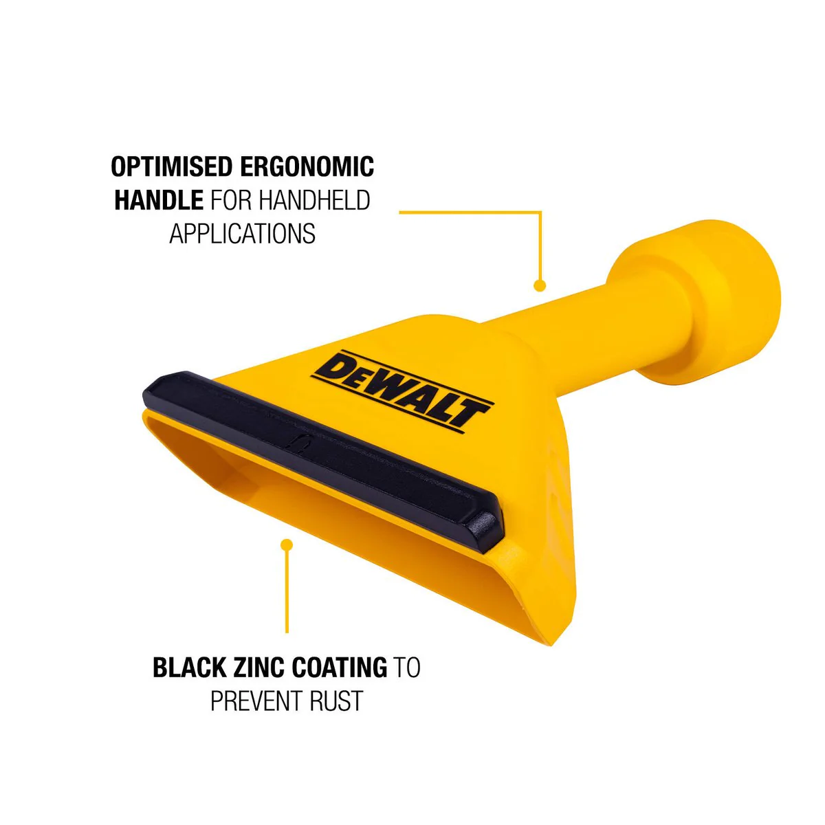 Dewalt Magnetic Nozzle Wet and Dry Vacuum Accessory - 175mm x 260mm - Black - Captures Metal Debris - Image 5