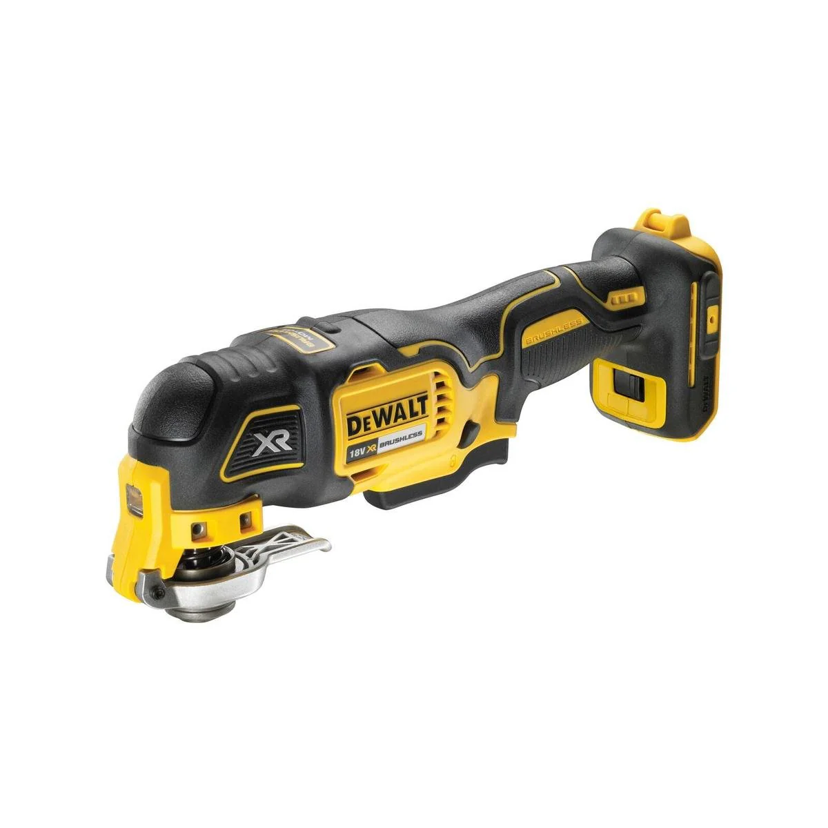 Dewalt 18V XR Li-Ion 3 Speed Oscillating Multi Tool DCS356N-XJ - 155mm x 80mm x 310mm - Yellow