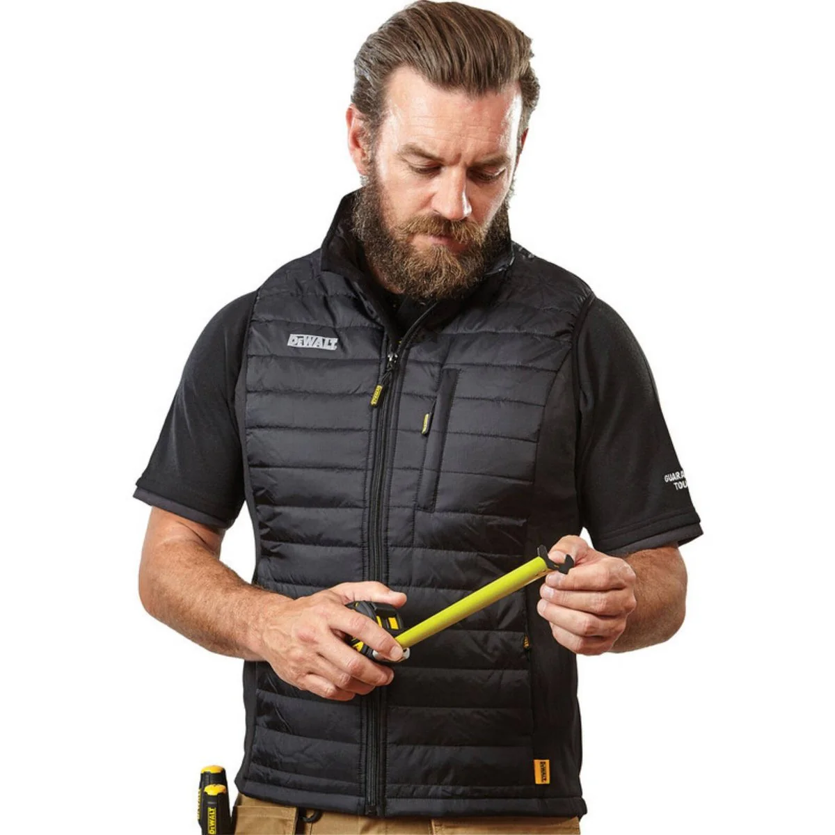 Dewalt Storm Vest M - Lightweight Insulation - Stretch Panels - Reflective - Image 2