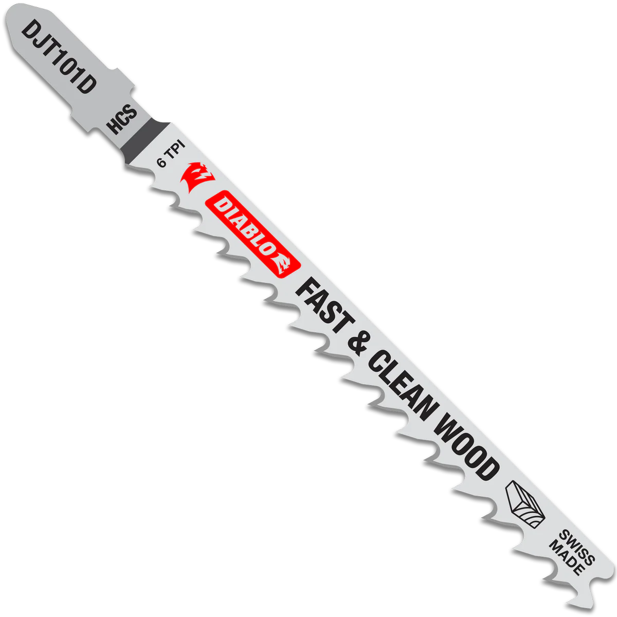 Diablo 100mm High Carbon Steel Jig Saw Blade - 5 Pack - Fast Clean Cuts - Image 2