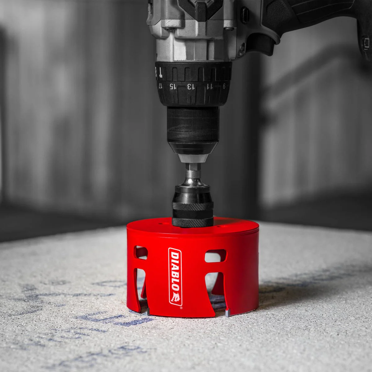 Diablo 3-5/8" Demo Demon Carbide Teeth Rough in Hole Saw - 60mm Cutting Depth - Fast Cutting - Image 4