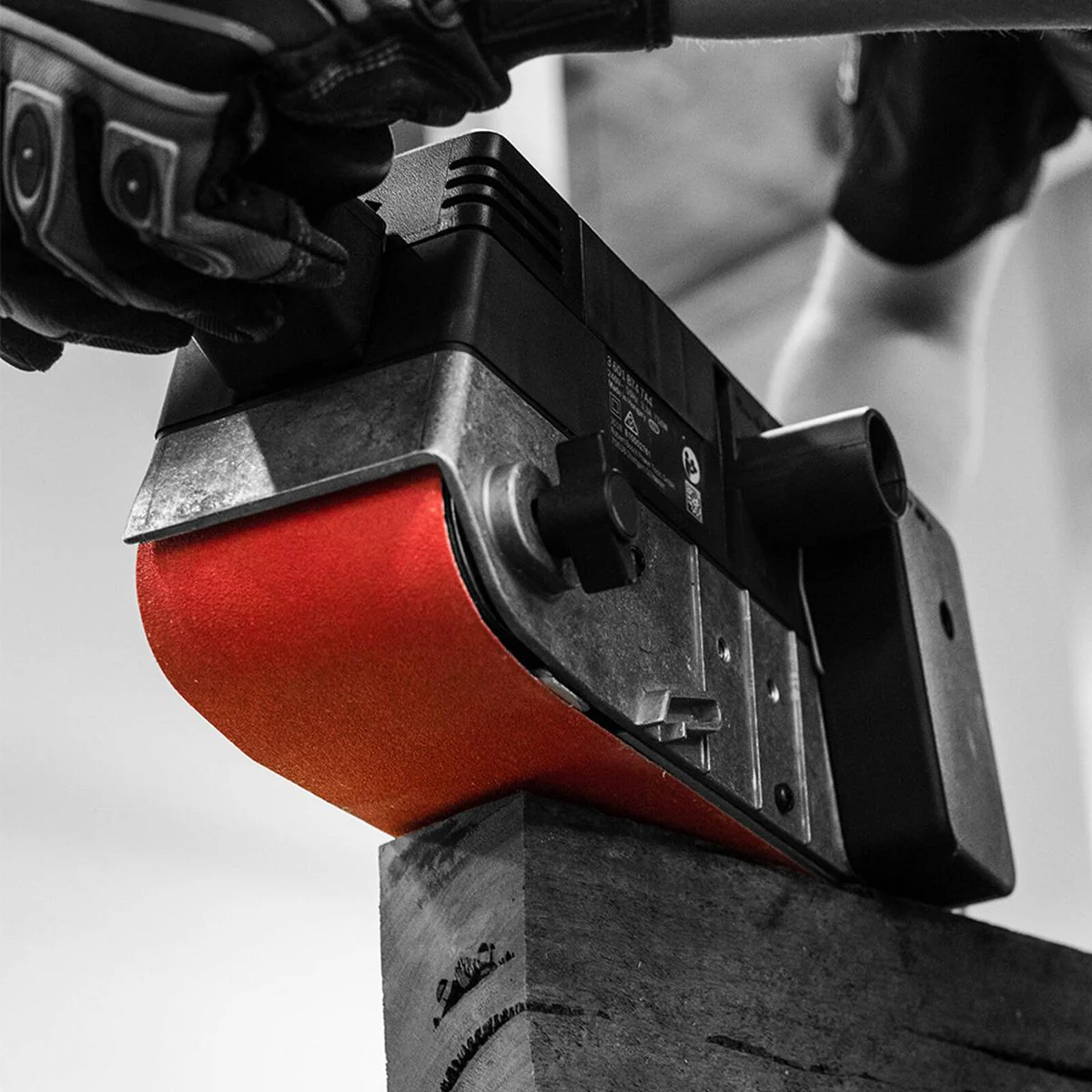 Diablo 75 x 610mm 80 Grit Abrasive Belt 5 Pack - Red - Image 3