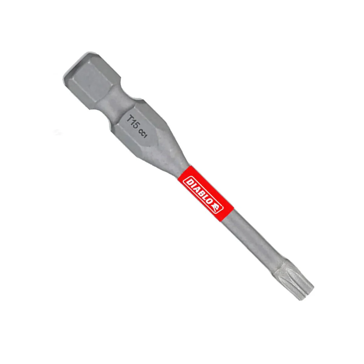 Diablo Power Bit T15 - Torx Driver Bits 5pk - 73.03mm x 6.35mm x 98.43mm - Extreme Durability - Image 2