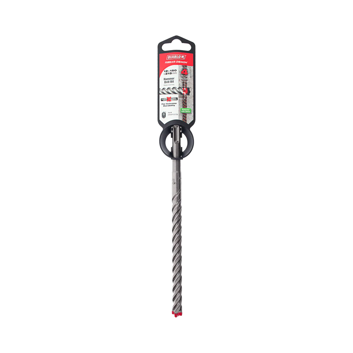 Diablo Rebar Demon SDS-Plus Hammer Drill 12 x 215mm - Durable Precision