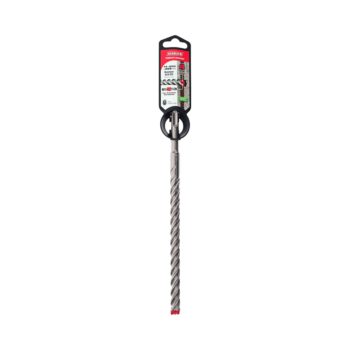 Diablo Rebar Demon SDS-Plus Hammer Drill Bit 14 x 265mm - Durable, Precision