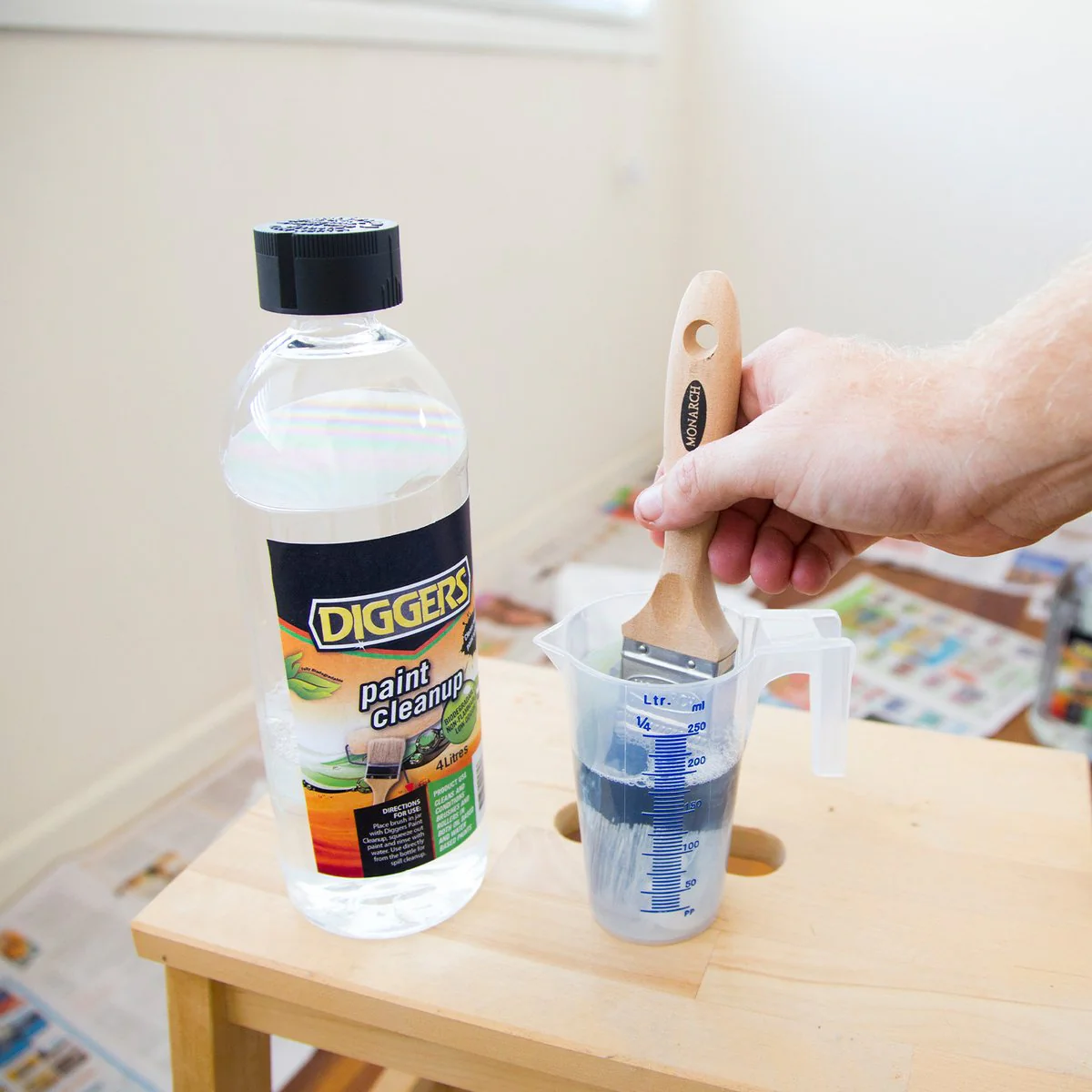 DIGGERS™ Paint Cleanup - 1L - Water Based - Low Odour - Image 2