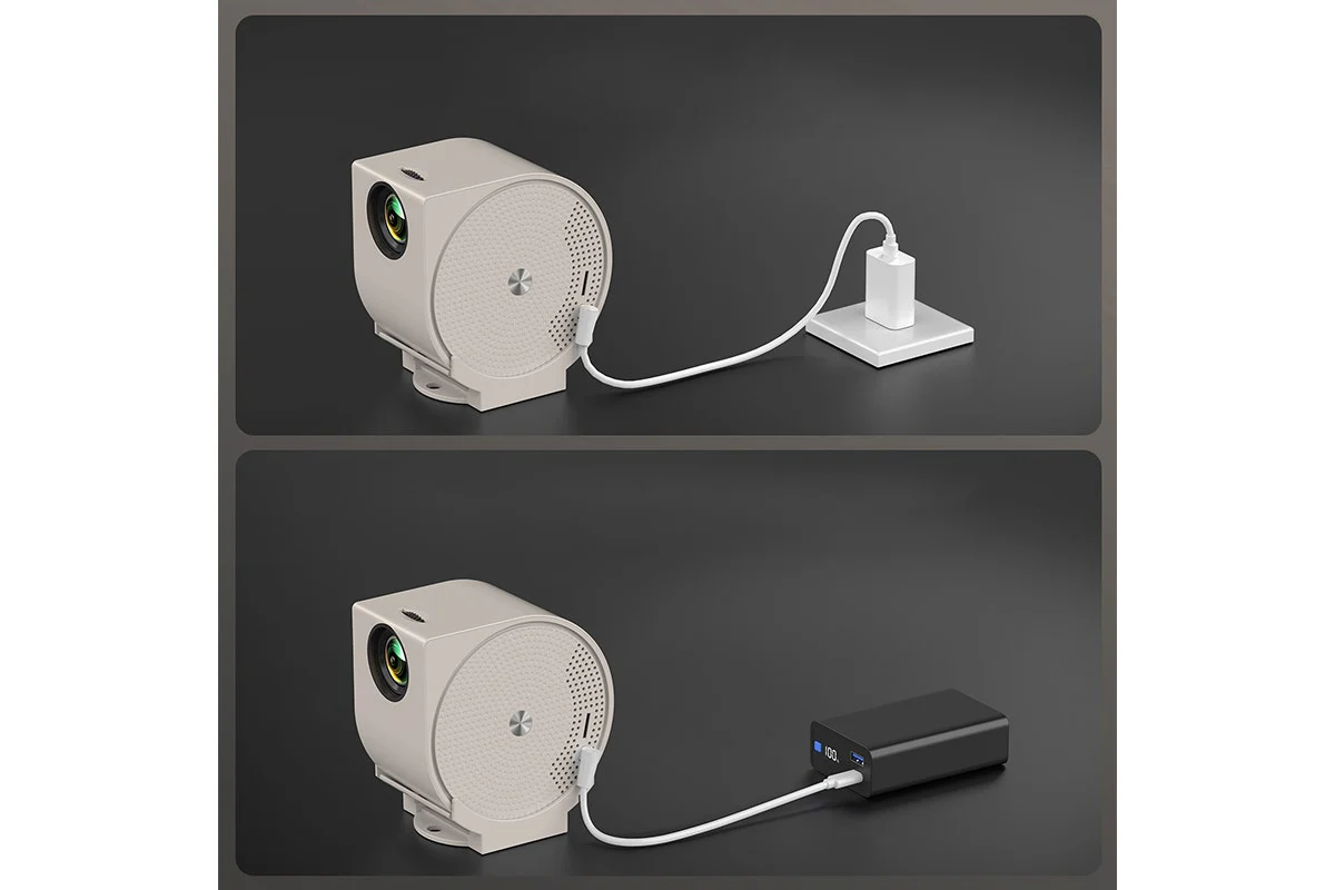 Digitor Freestyle Mini Portable Smart Projector - 720p HD, USB-C - Image 12