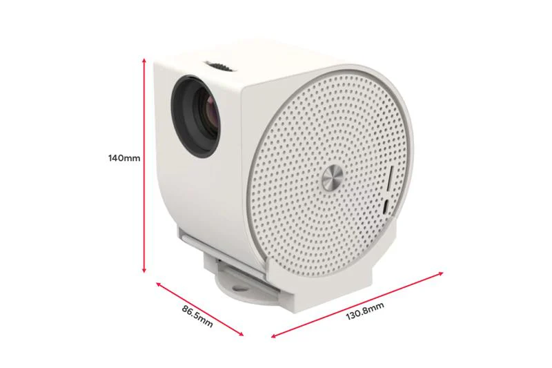 Digitor Freestyle Mini Portable Smart Projector - 720p HD, USB-C - Image 14