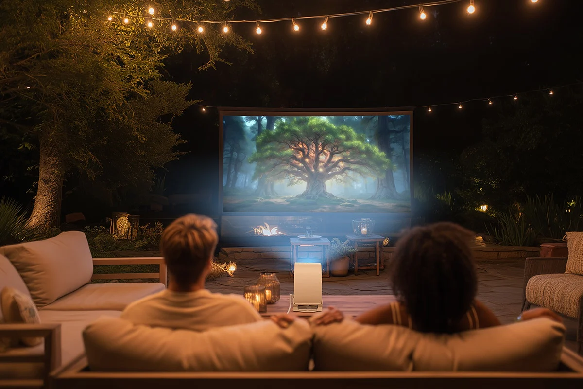 Digitor Freestyle Mini Portable Smart Projector - 720p HD, USB-C - Image 5