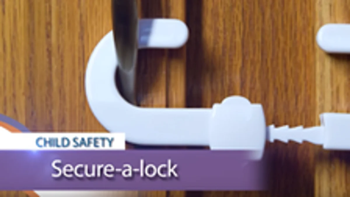 Dreambaby Child Safety Lock - 65mm - Acrylonitrile Butadiene Styrene - Adjustable - Image 5