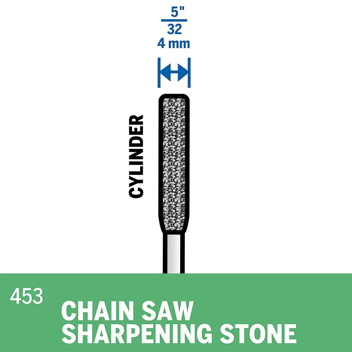 Dremel Chainsaw Sharpening Grinding Stone 4mm 2 Pack - Grey - Image 3