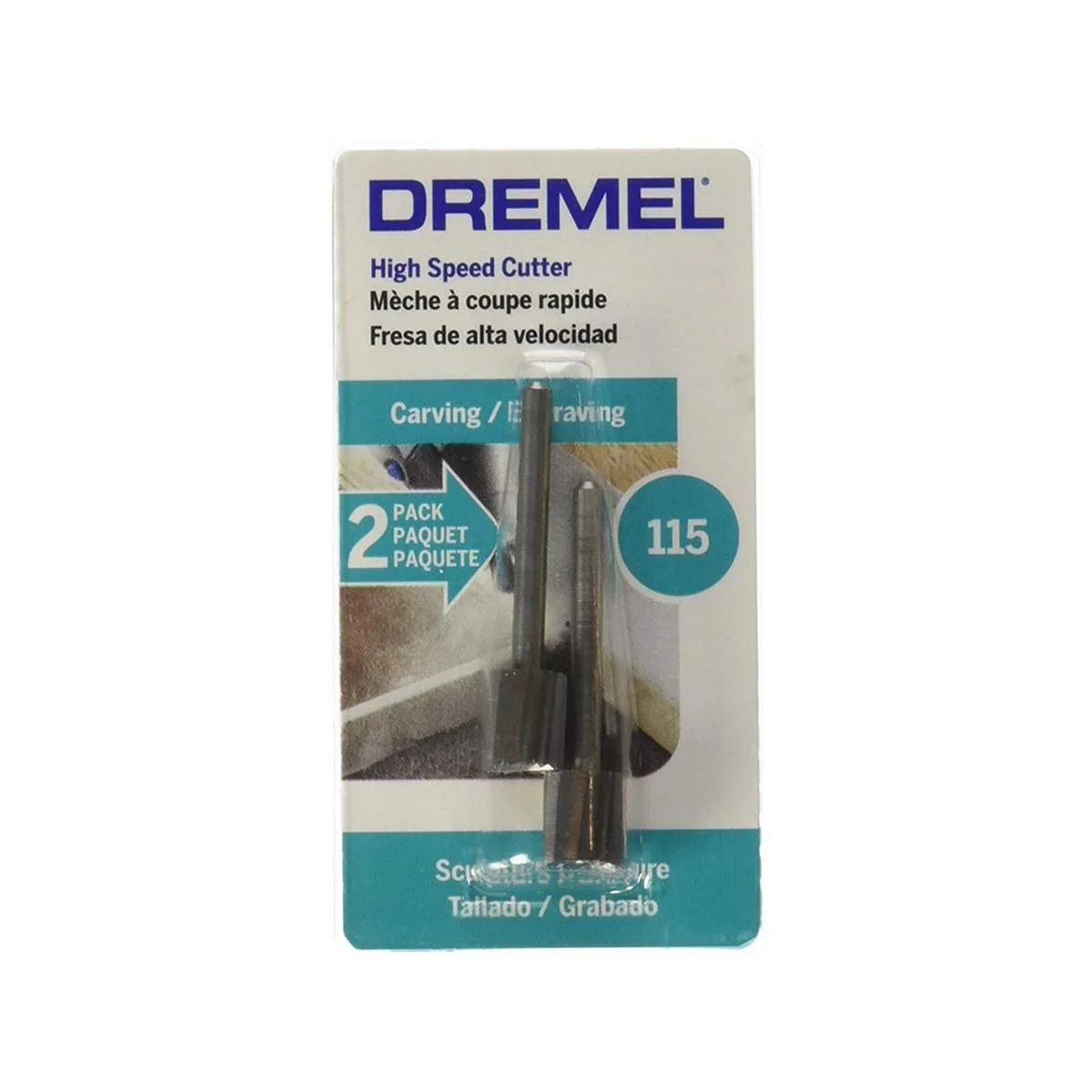 Dremel High Speed Cutter - 7.9mm - High-Grade Steel - 2 Pack - Detail Carving