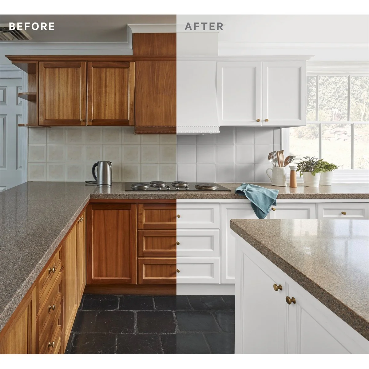 Dulux 1L Domino Satin Cabinet Doors - Water-Based Interior Coating - Image 2