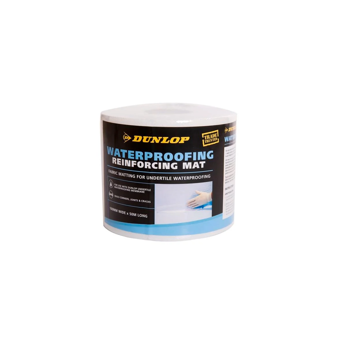 Dunlop Waterproofing Reinforcing Mat 100mm x 50m