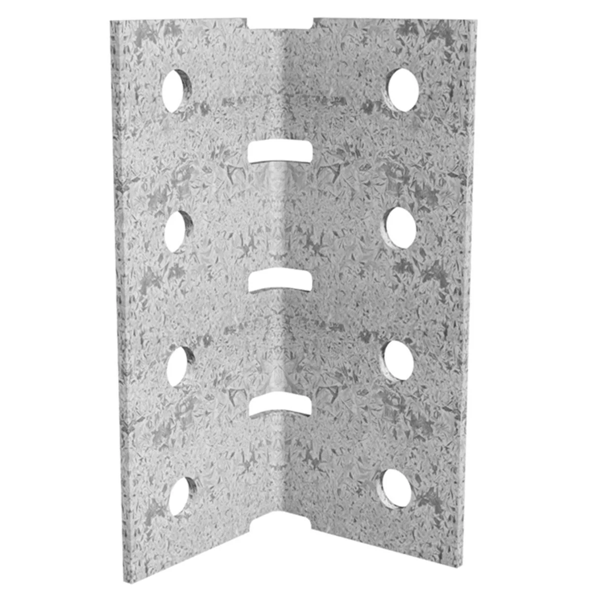 Dunnings Angle Bracket - 60 x 60 x 140mm - Galvanised Steel - M10 Holes