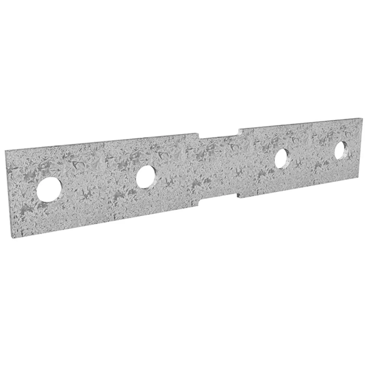 Dunnings Bracket Plate - 200 x 35mm - Galvanised Steel - M10 Holes