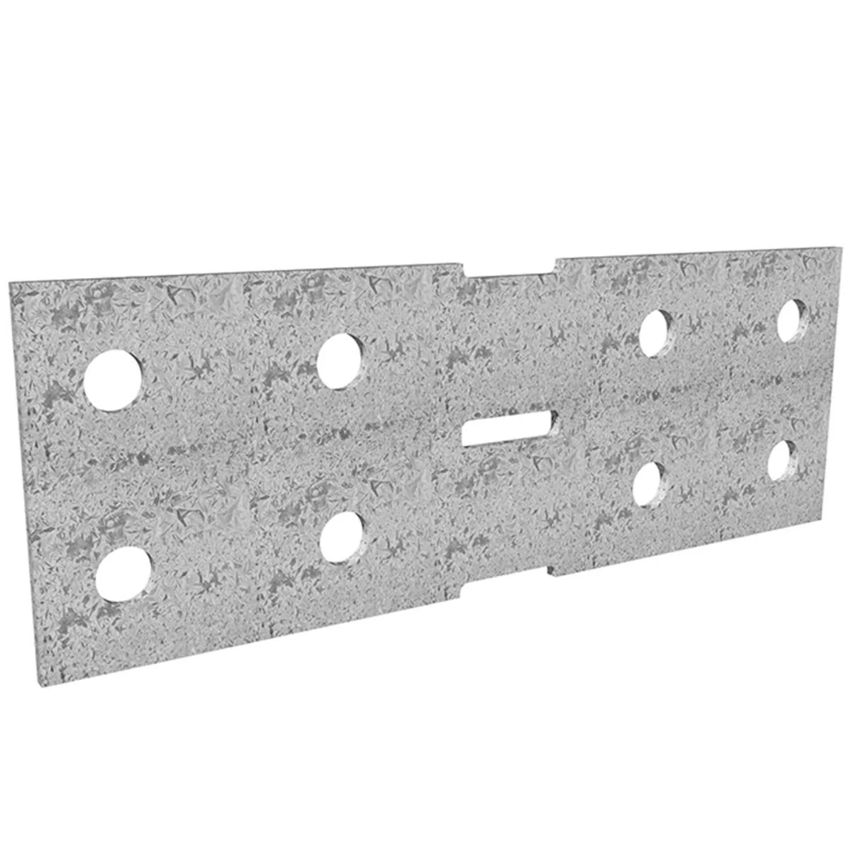 Dunnings Bracket Plate - 200 x 70mm - Galvanised Steel - M10 Holes