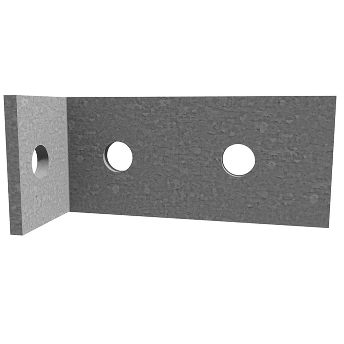 Dunnings Galvanised Angle Bracket 50x100x50mm 5mm Steel Heavy-Duty