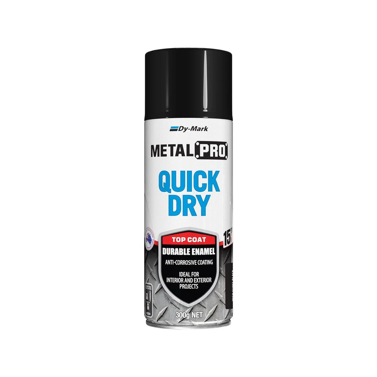 Dy Mark MetalPro Quick Dry - 300g - Aerosol Paint - High Gloss Black