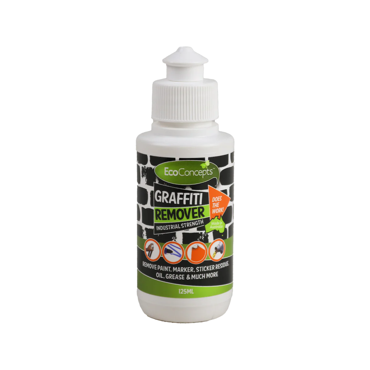 Ecoconcepts Graffiti Remover - 125ml Liquid - Industrial Strength