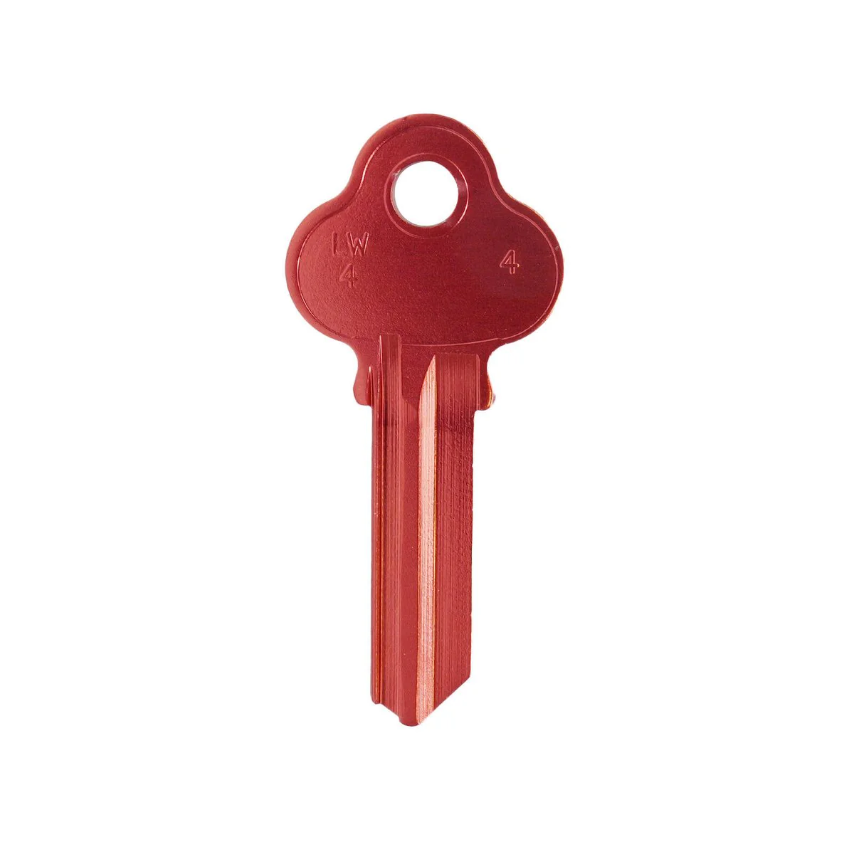 EHI Blank Key - 50mm - Aluminium - Red - Image 2