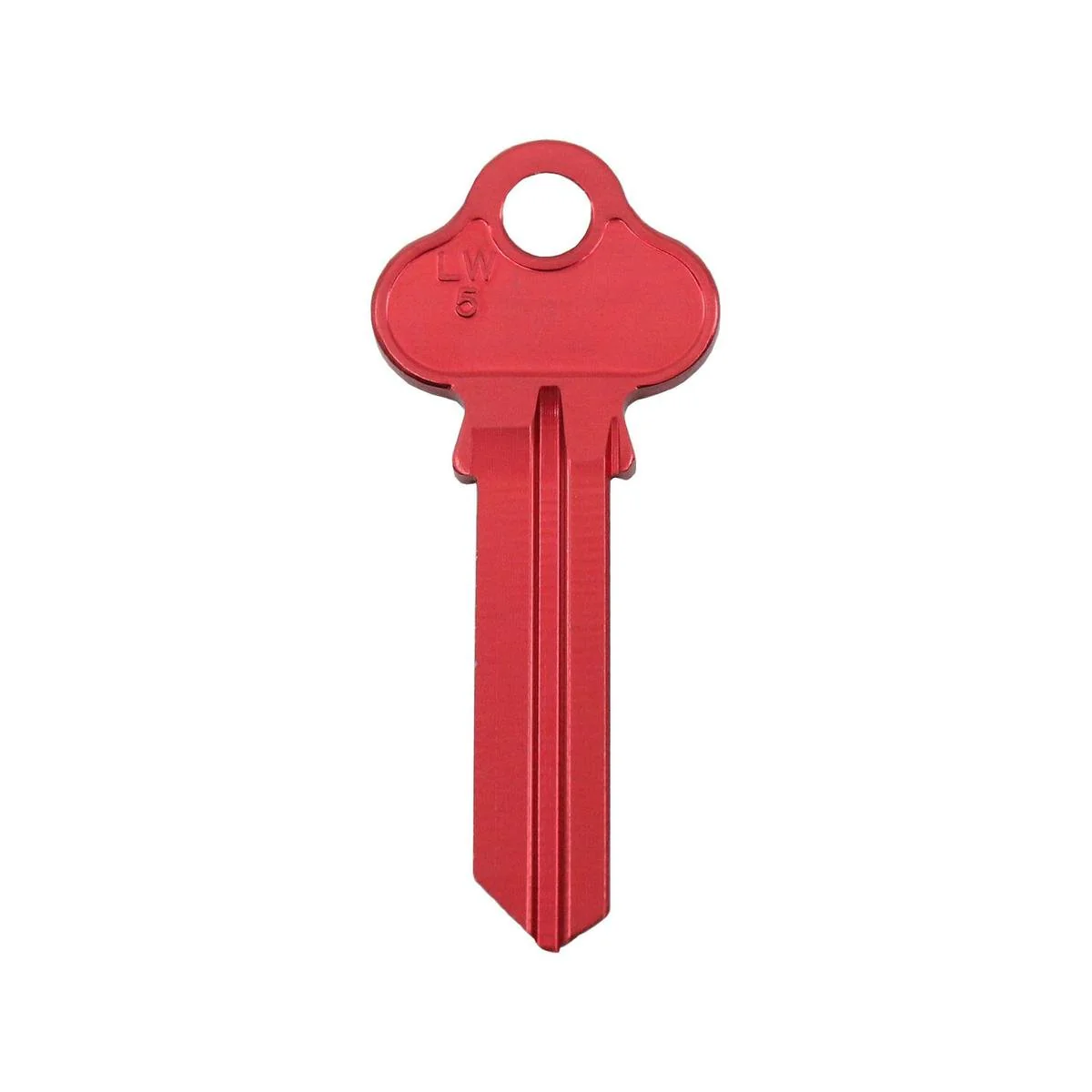 EHI Blank Key - 55mm - Aluminium - Red