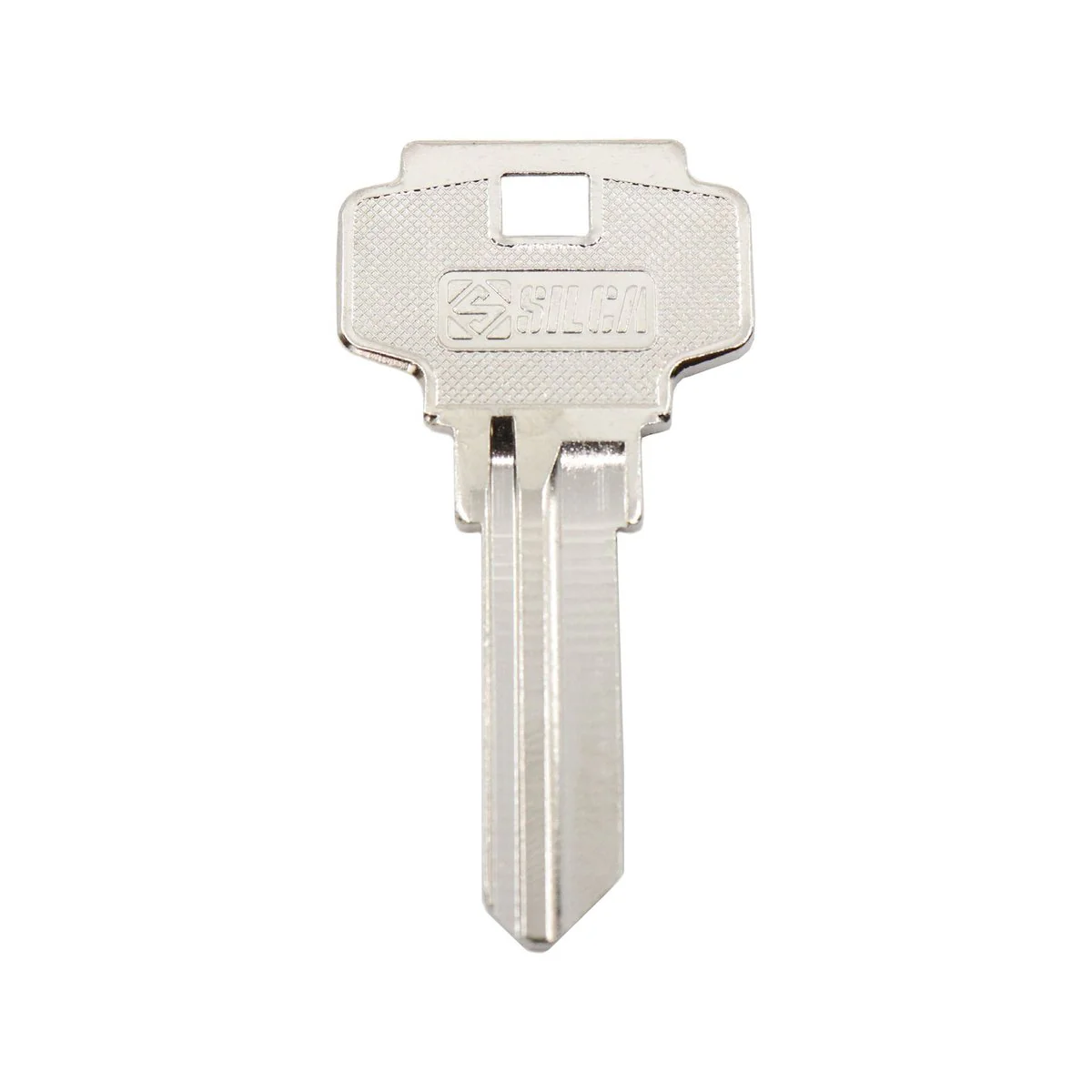 Ehi dx1 Silver Blank Key - Nickel Plated Brass - Key Duplication Service - Image 2
