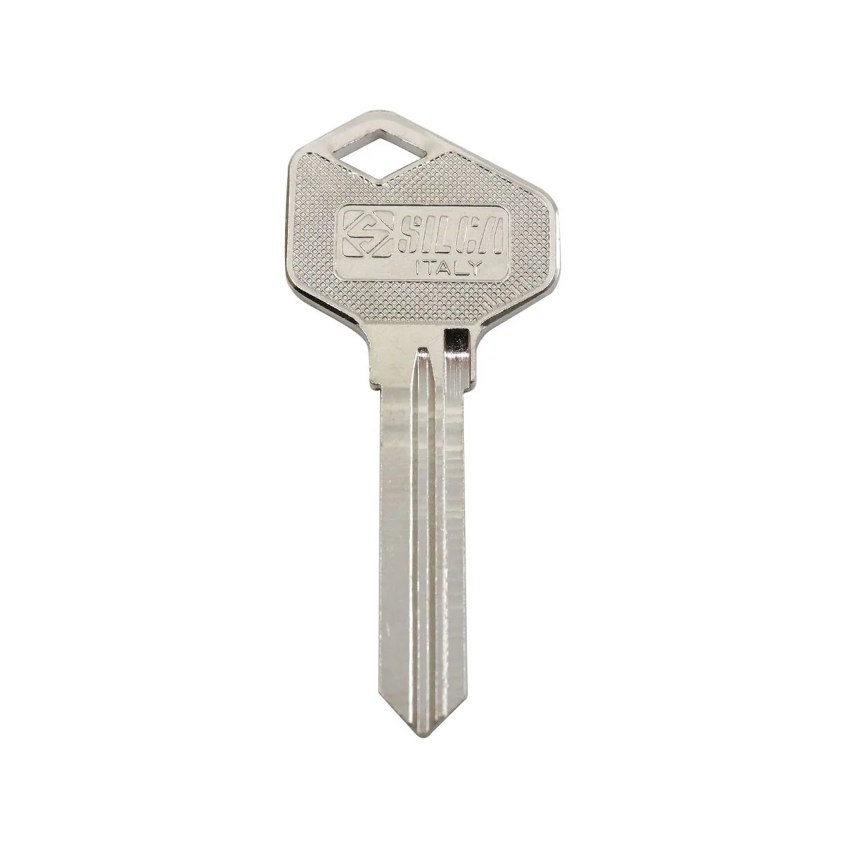 Ehi lf39 Silver Blank Key - Nickel Plated Brass - Key Duplication Solution - Image 2