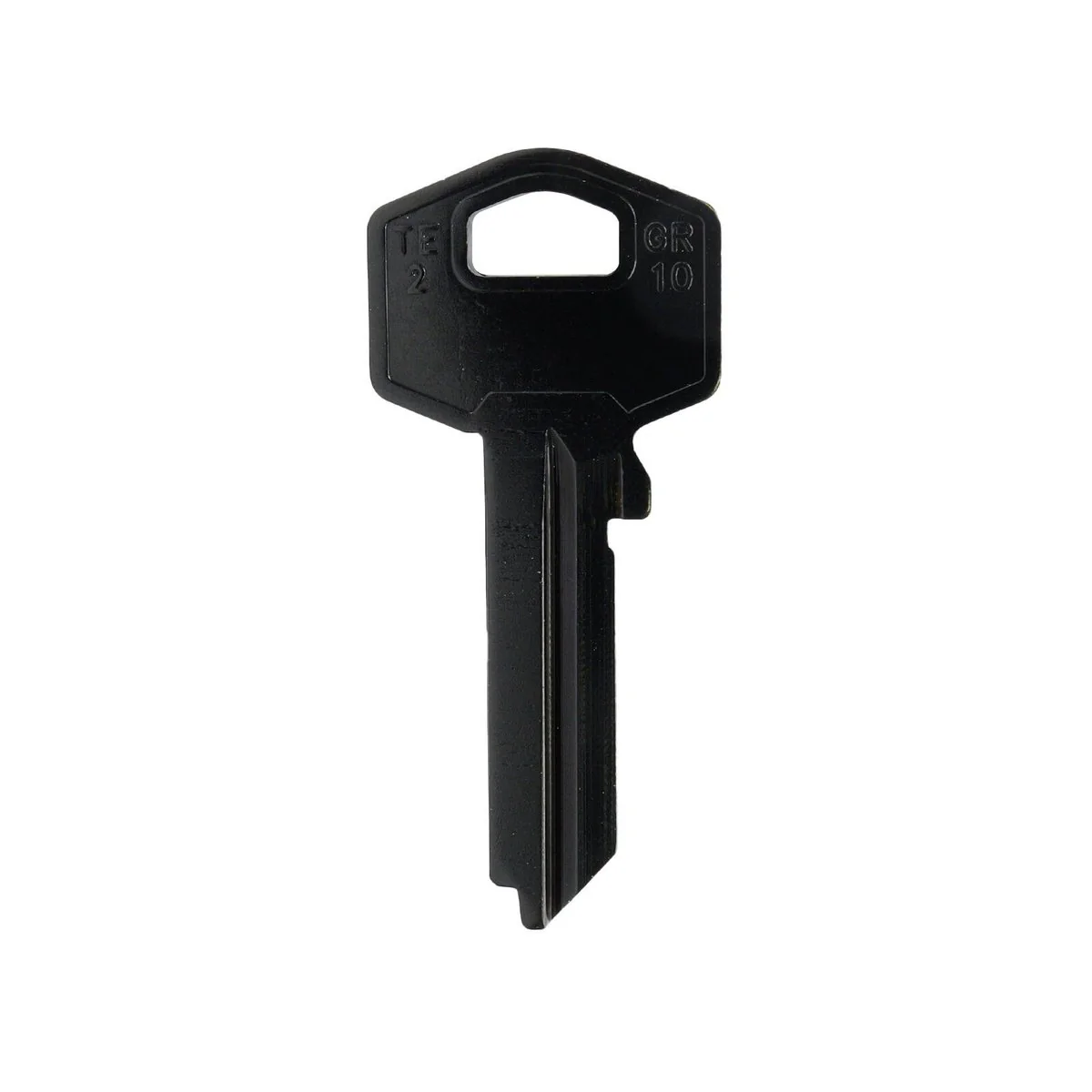 Ehi te2 gr10 Black Blank Key - Aluminium Titanium Alloy - 54mm x 24mm - Image 2