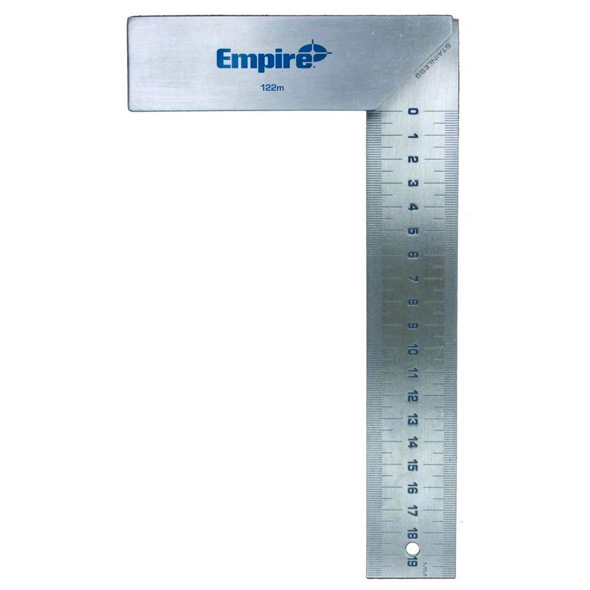 Empire 200mm Try Square - Stainless Steel - Heavy Duty - Rust Resistant