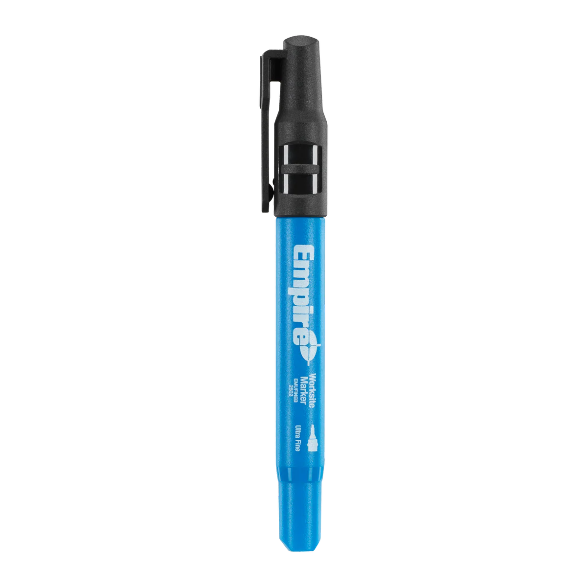 Empire Ultra Fine Black Marker - 0.5mm Tip - Smear-Resistant Ink - 130mm