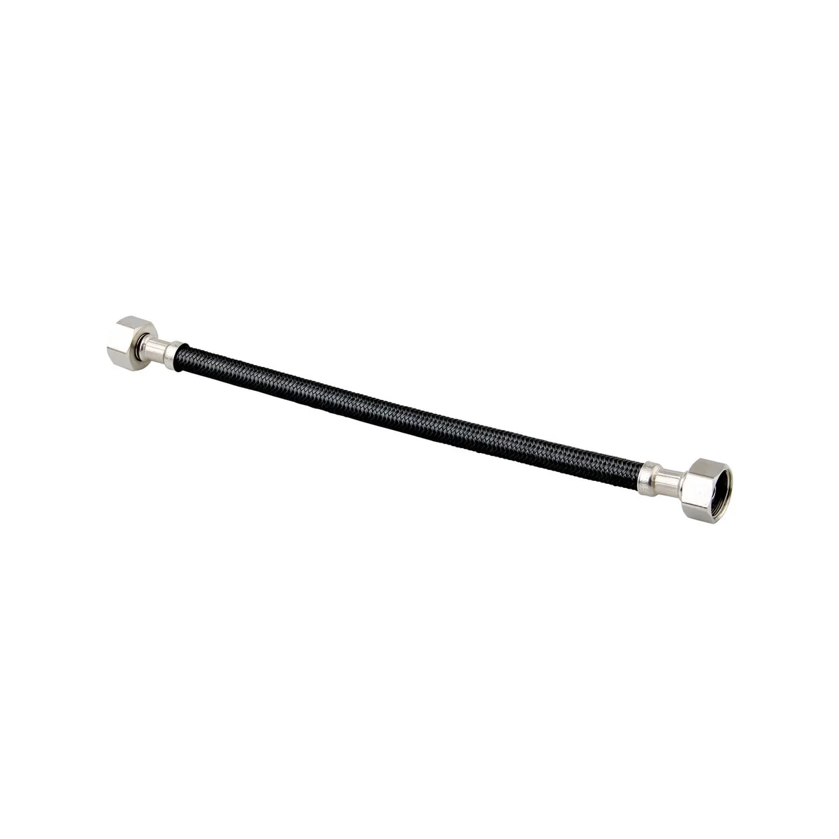 Enduraseal 450mm Black Premium Flexible Braided Water Connector - Durable - Rust Resistant - 1/2" BSP Fittings
