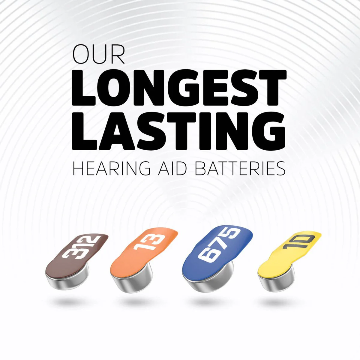 Energizer Hearing Aid Batteries AZ10 - 8 Pack - Long-Lasting Power - 4 Year Shelf Life - Image 3