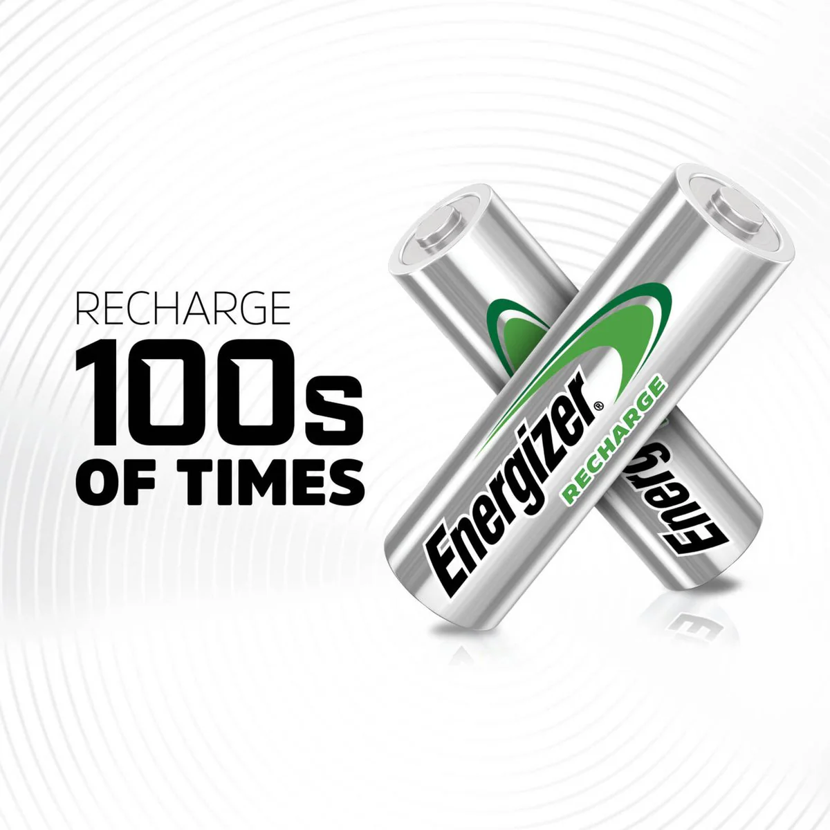 Energizer Recharge AA Batteries - 2300 mAh - Nickel Metal Hydride - 4 Pack - Image 4