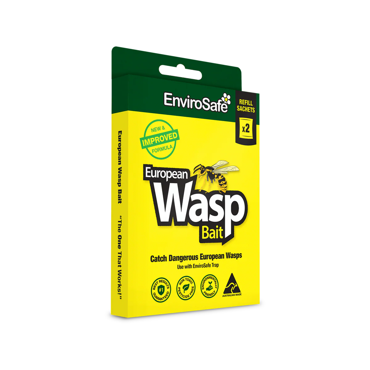 Envirosafe European Wasp Bait Refill 2 Pack - 100mm x 200mm - Non-Toxic