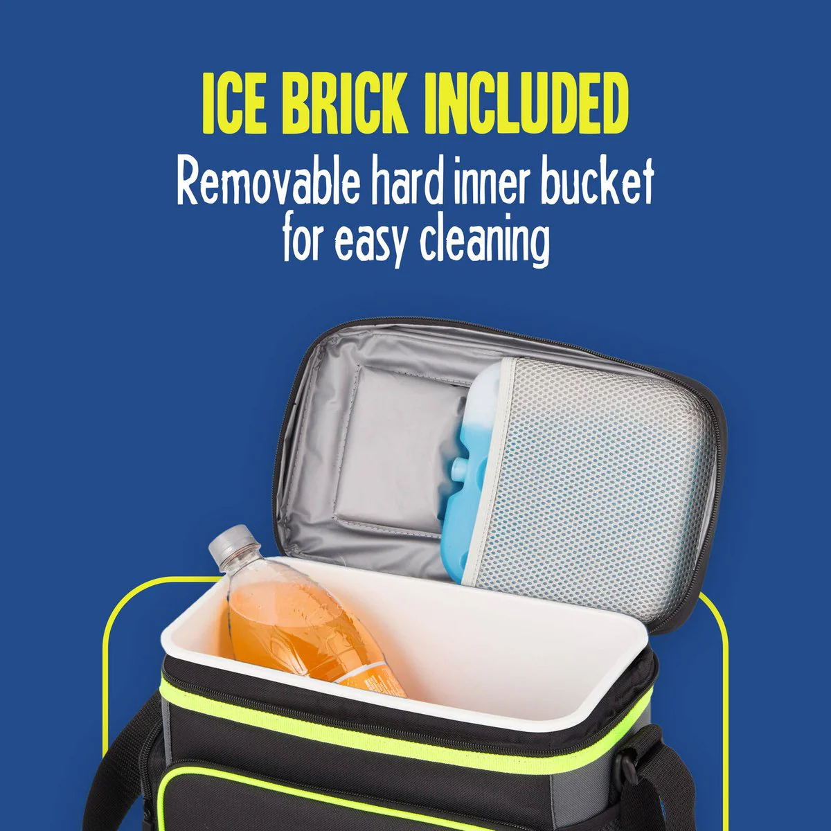 Esky 16 Can Hybrid Cooler - Hi-Vis - 334mm x 225mm x 202mm - Efficient Cooling - Image 4